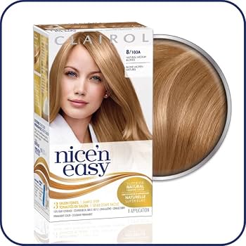 Clairol Nice'n Easy 8/103A Natural Medium Blonde Permanent Hair Color (1 Application)