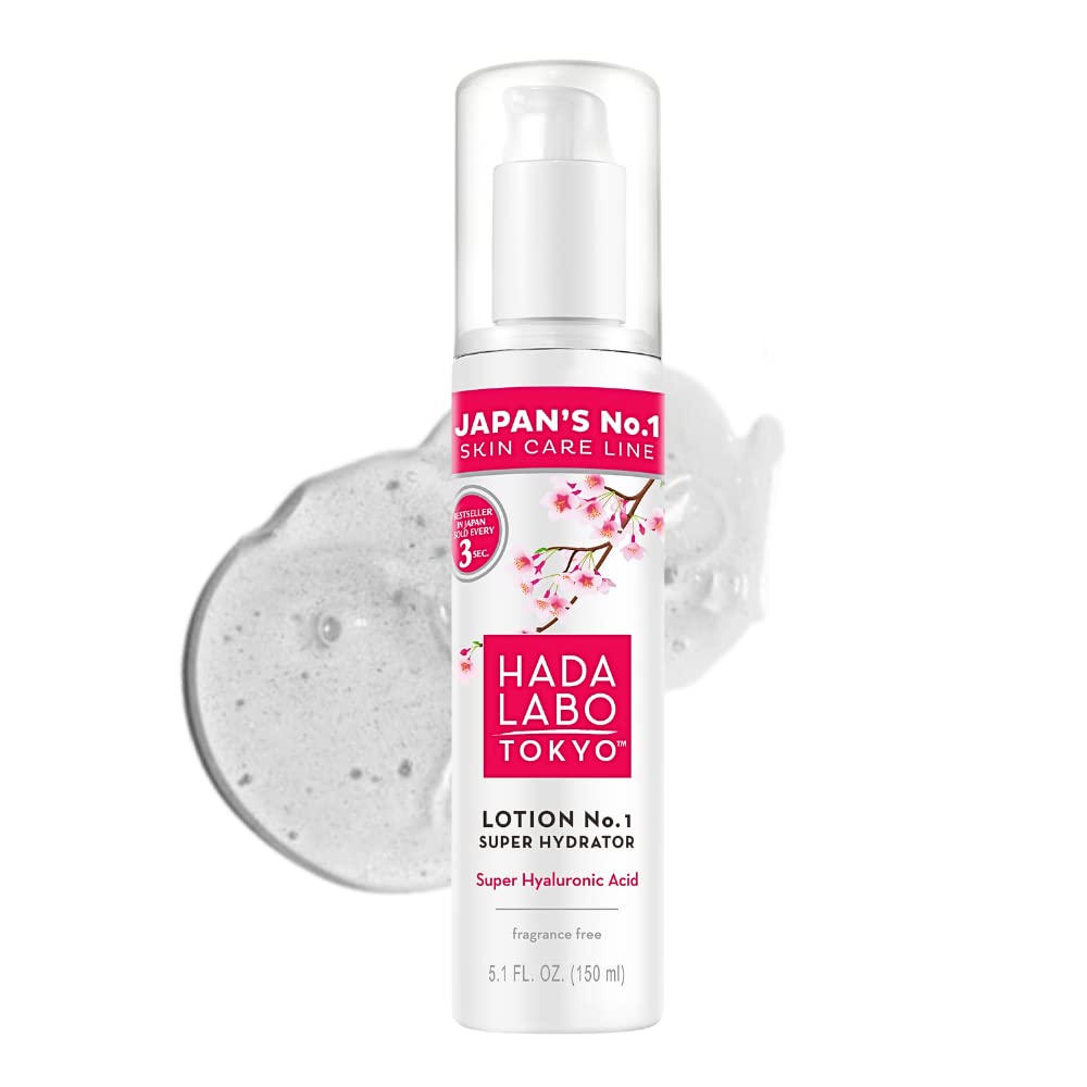 Hada Labo Tokyo Lotion No. 1  Super Hydrator Super Hyaluronic Acid 150ml ( Fragrance Free)