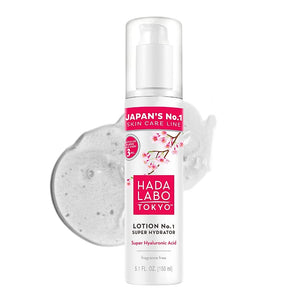 Hada Labo Tokyo Lotion No. 1  Super Hydrator Super Hyaluronic Acid 150ml ( Fragrance Free)