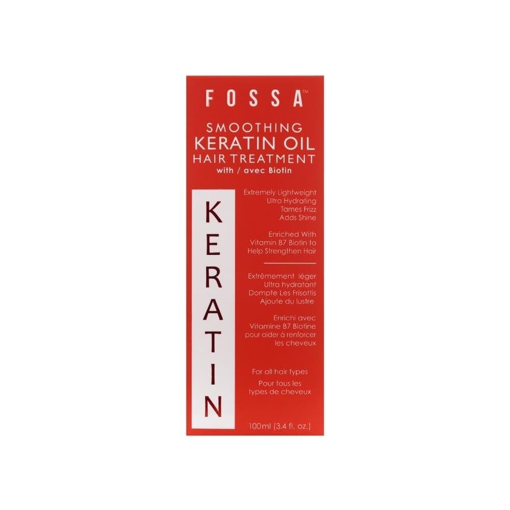 Fossa Smoothing Keratin Oil Hair Treatment with Biotin 100ml