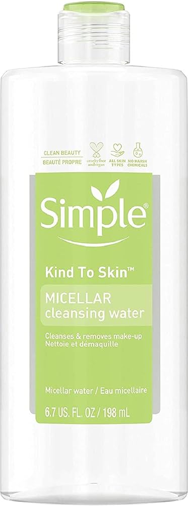 Simple Kind to Skin Micellar Cleansing Water 198ml