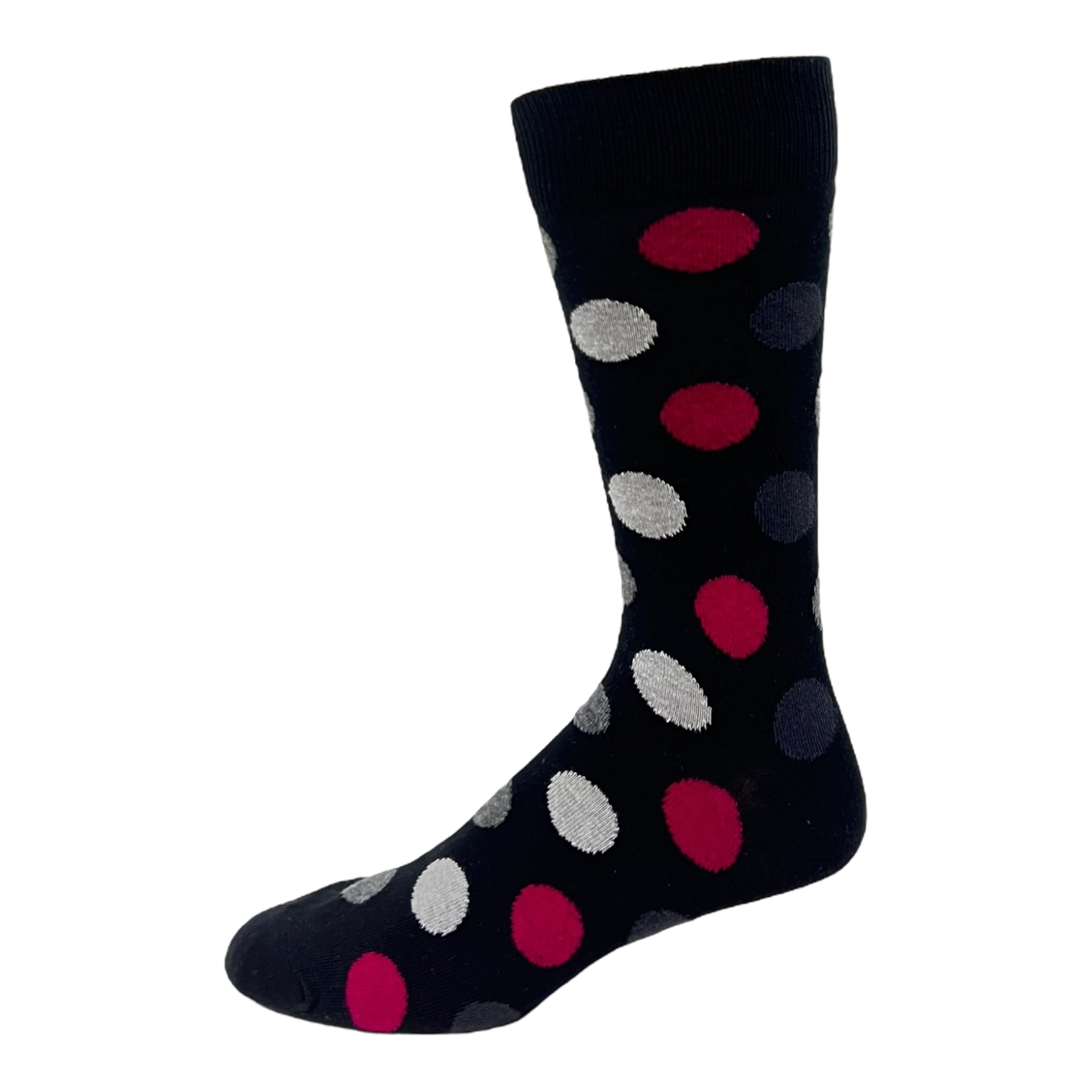 Men's Key Big Dot Black