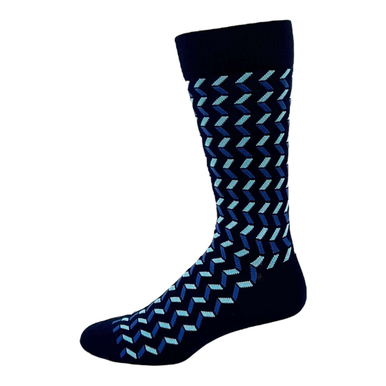 Men's Key Blue Chevron Navy