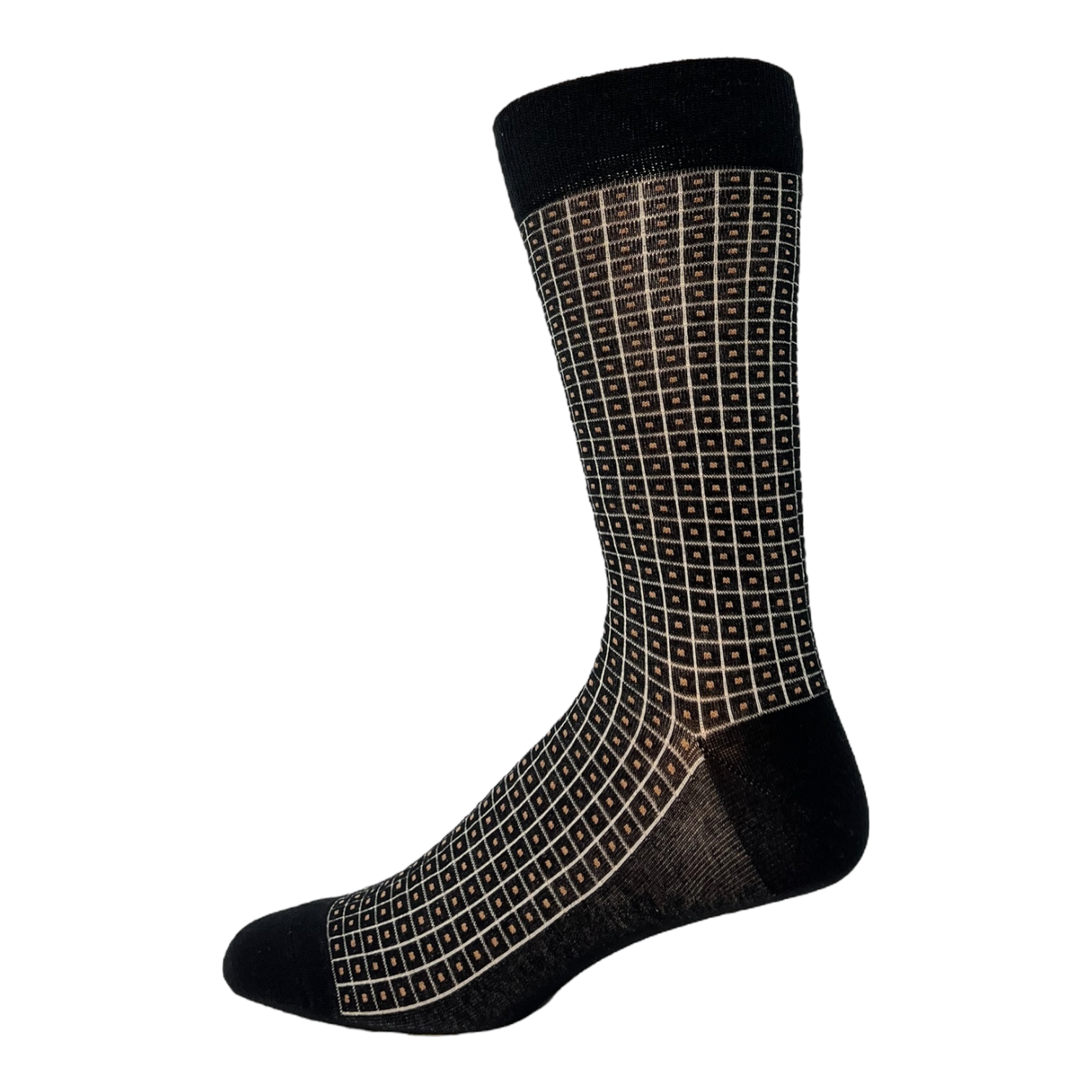 Men's Key Plaid Dots