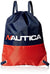 Nautica Drawstring Bag (BLUE/RED)