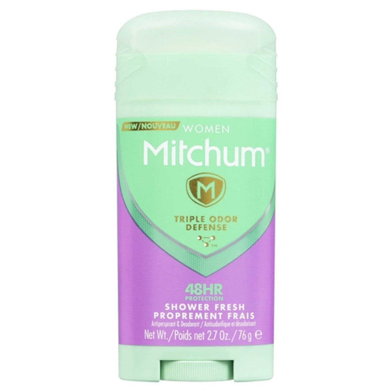 Mitchum Women Triple Odor Defense 48HR Protection Shower Fresh Antiperspirant & Deodorant 76g