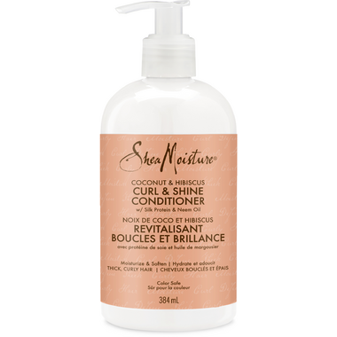Shea Moisture Coconut & Hibiscus Curl & Shine Conditioner 384ml