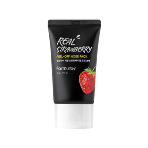 Farmstay Real Strawberry Peel Off Nose Pack