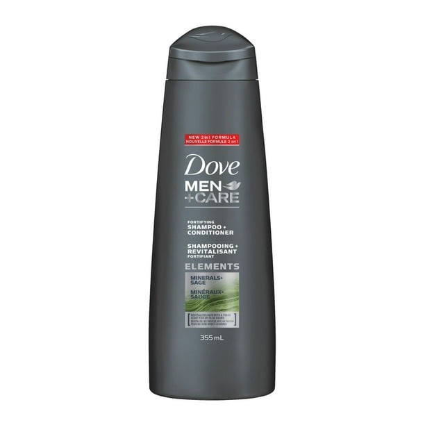 Dove Men Care Minerals + Sage 2 in 1 Shampoo + Conditioner 355ml