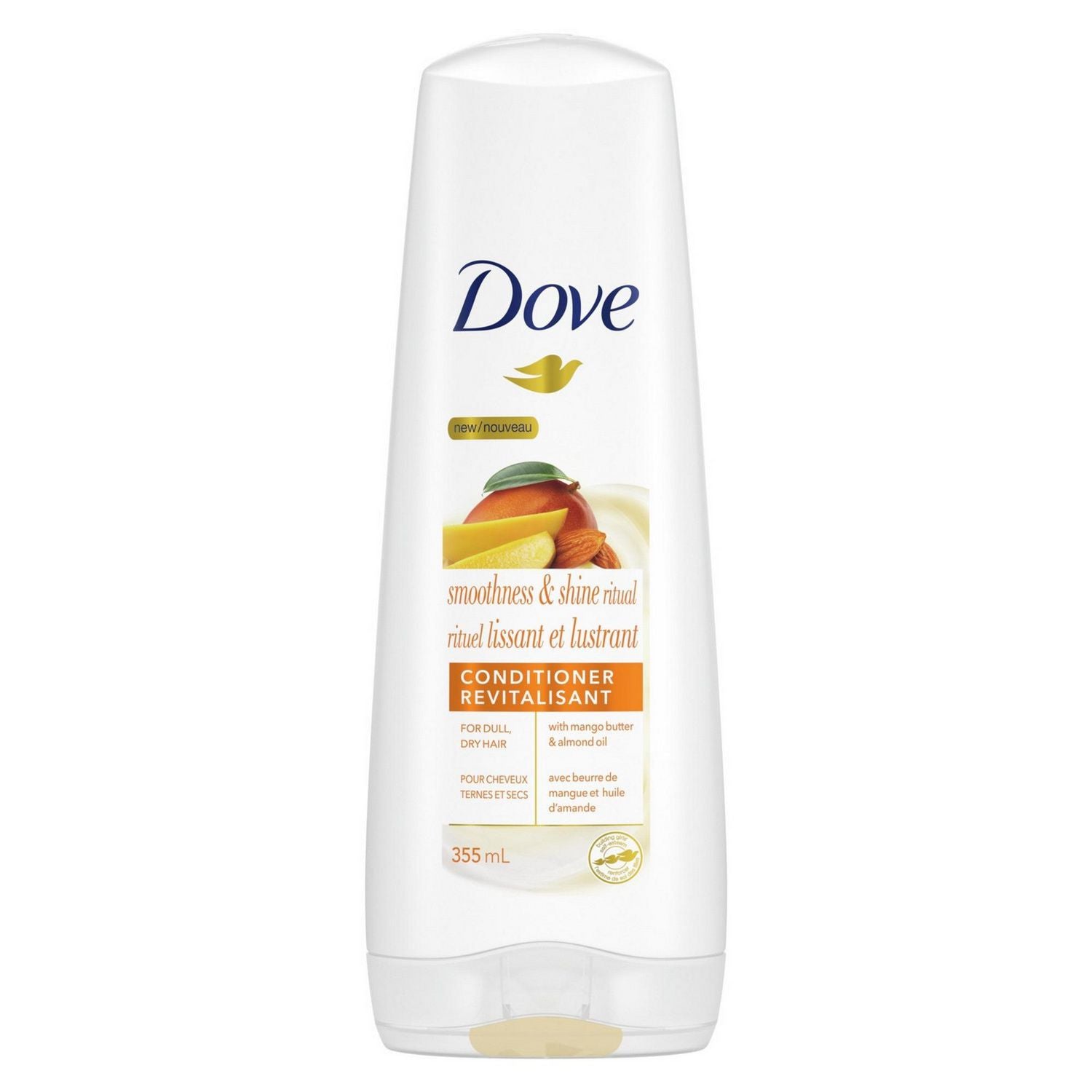 Dove Smoothness & Shine Ritual With Mango Butter & Almond Oil Conditioner 355ml