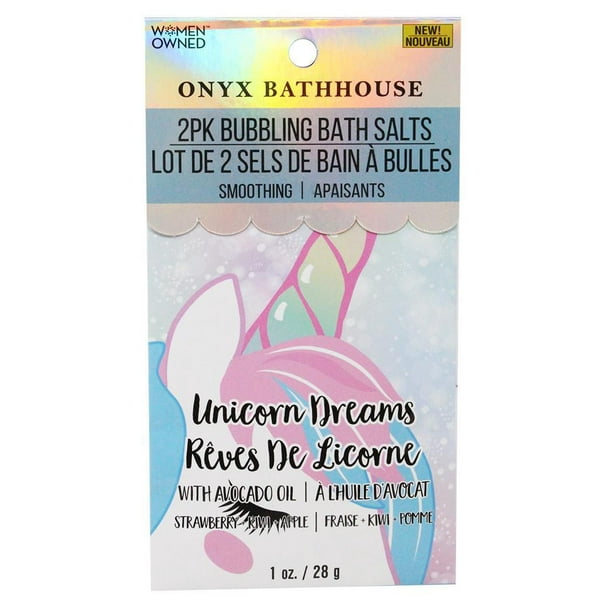 Onyx Bathhouse 2PK Bubbling Bath Salts 28g