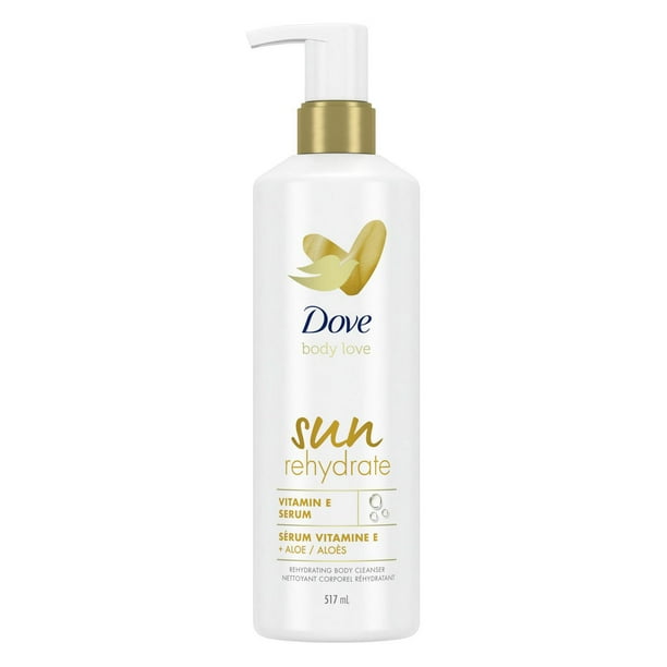 Dove Body Love Sun Rehydrate Body Cleanser 517ml