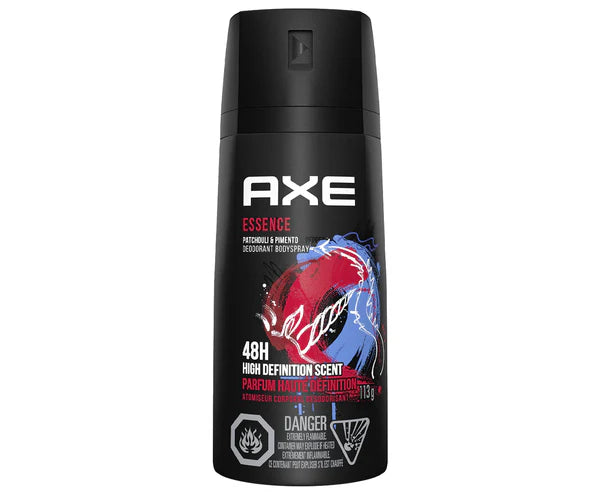 Axe Essence Patchouli & Pimento 48H High Definition Scent Deodorant Spray 113g