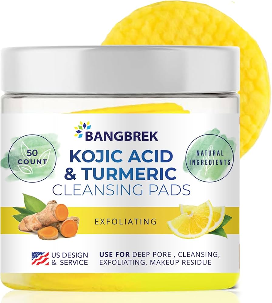 Bangbrek Kojic Acid & Turmeric Cleansing Pads