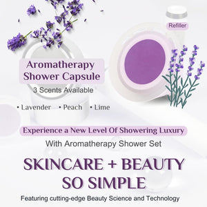 Uniquan Aromatherapy Shower Set - Lavender