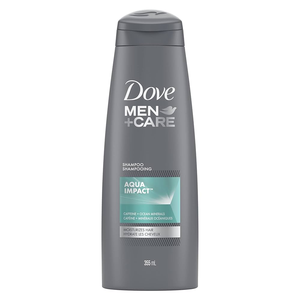 Dove Men Care Aqua Impact Caffeine + Ocean Minerals Shampoo 355ml