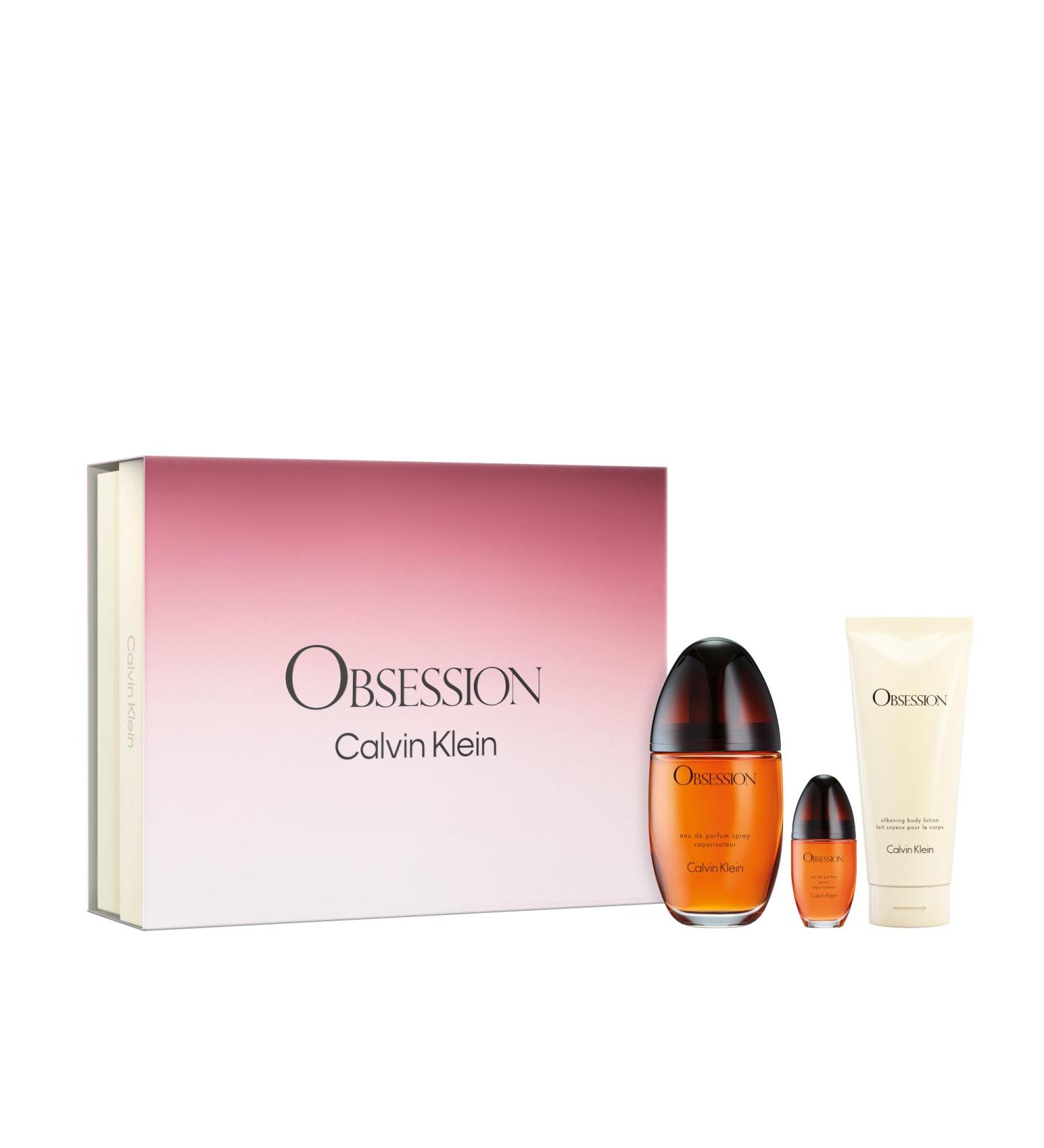 Calvin Klein Obsession 3pc Set Edp Women