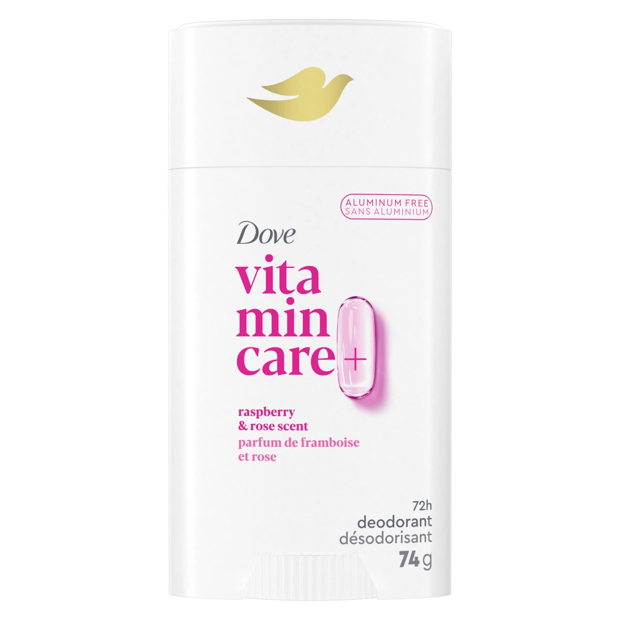 Dove Vita Min Care Raspberry & Rose Scent Deodorant Stick 74g