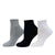 Ladies Key Cushion Foot Sport Qtr 3 Pack