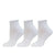 Ladies Key Cushion Foot Sport Qtr 3 Pack