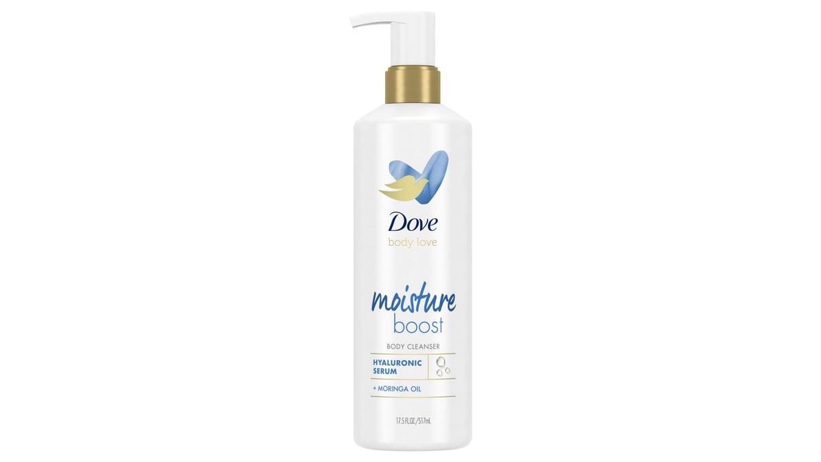 Dove Body Love Moisture Boost Body Cleanser 517ml