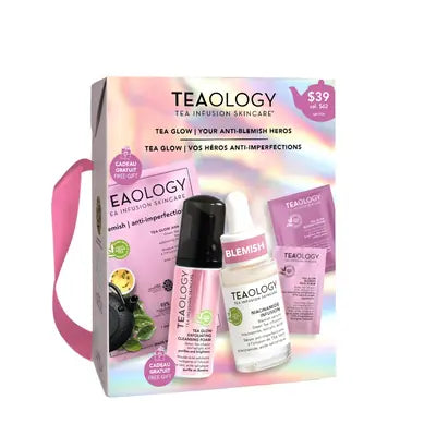 Teaology Tea Glow | Your Anti-Blemish Heros 5pc Set