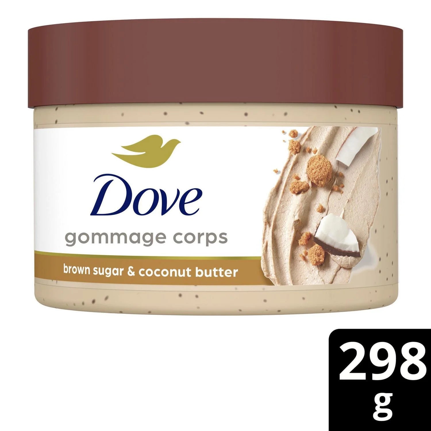 Dove Body Scrub Brown Sugar & Coconut Butter 298g
