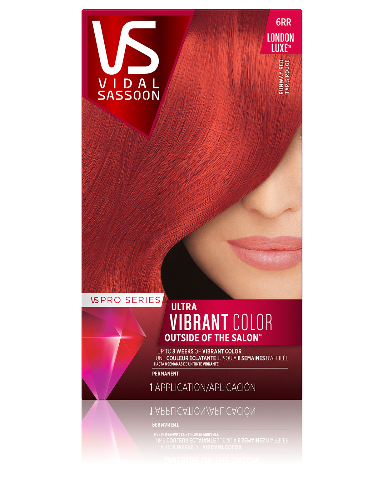 Vidal Sassoon Ultra Vibrant Color 6RR Runway Red