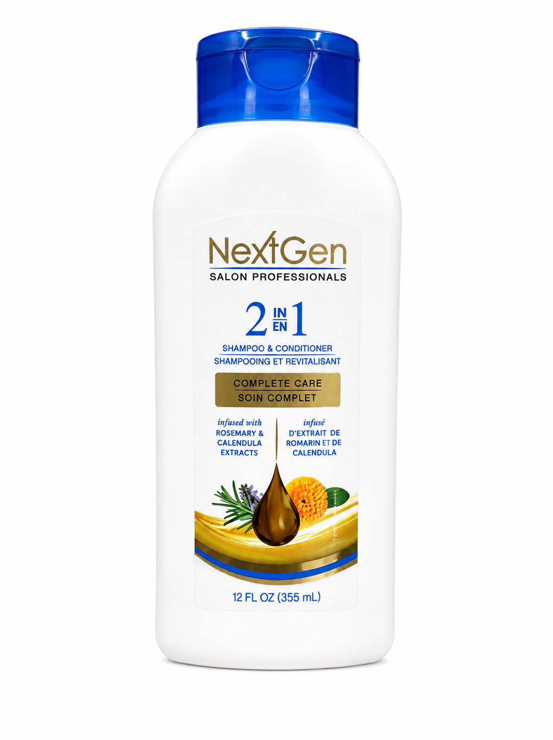 Next Gen 2 in 1 Shampoo + Conditioner Complete Care 355ml