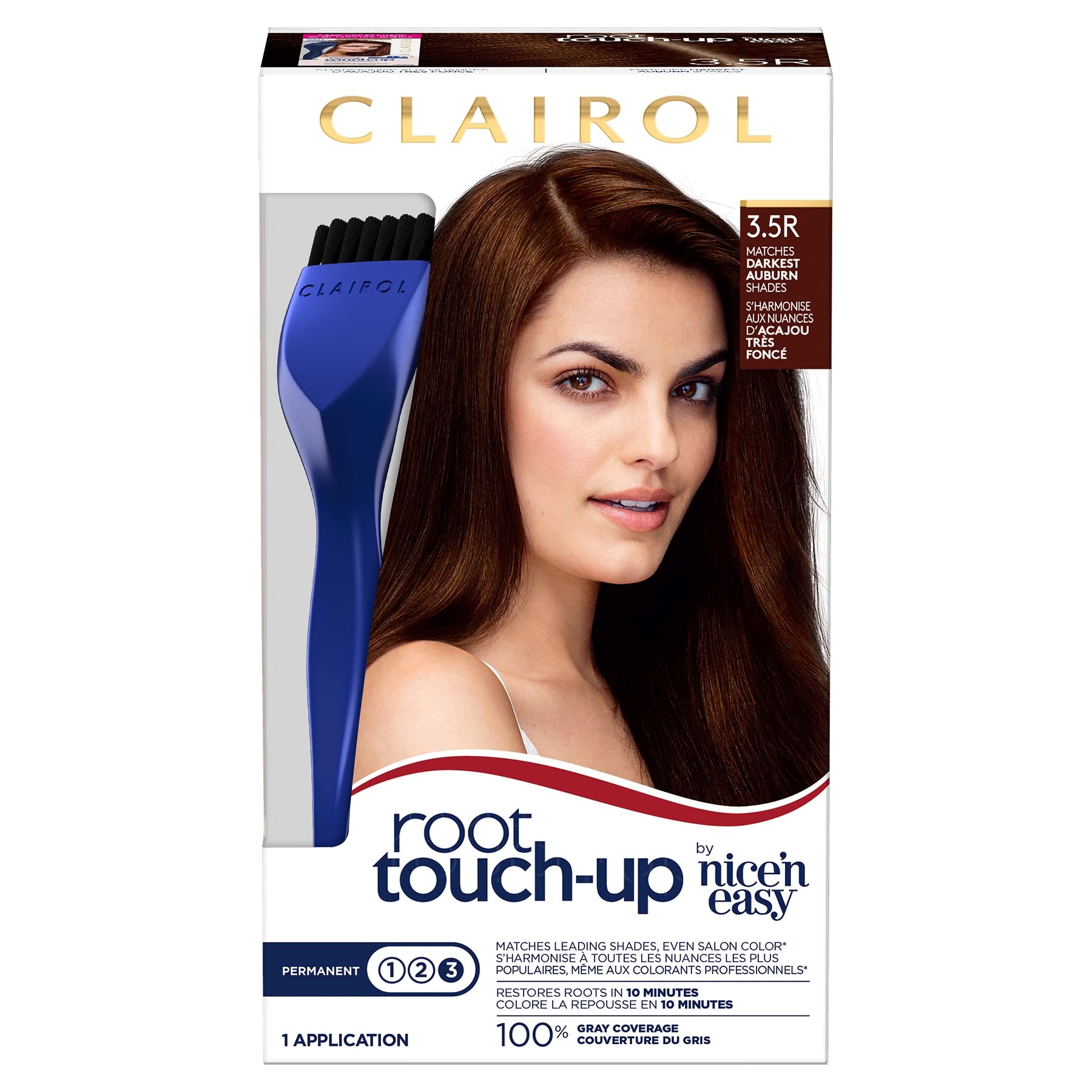 Clairol Nice‘n Easy Root Touch-Up, 3.5R Matches Darkest Auburn Shades