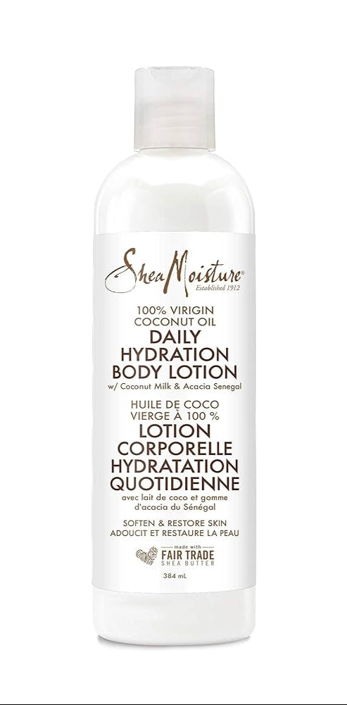 Shea Moisture 100% Virgin Coconut Oil Daily Hydration Body Lotion 384ml