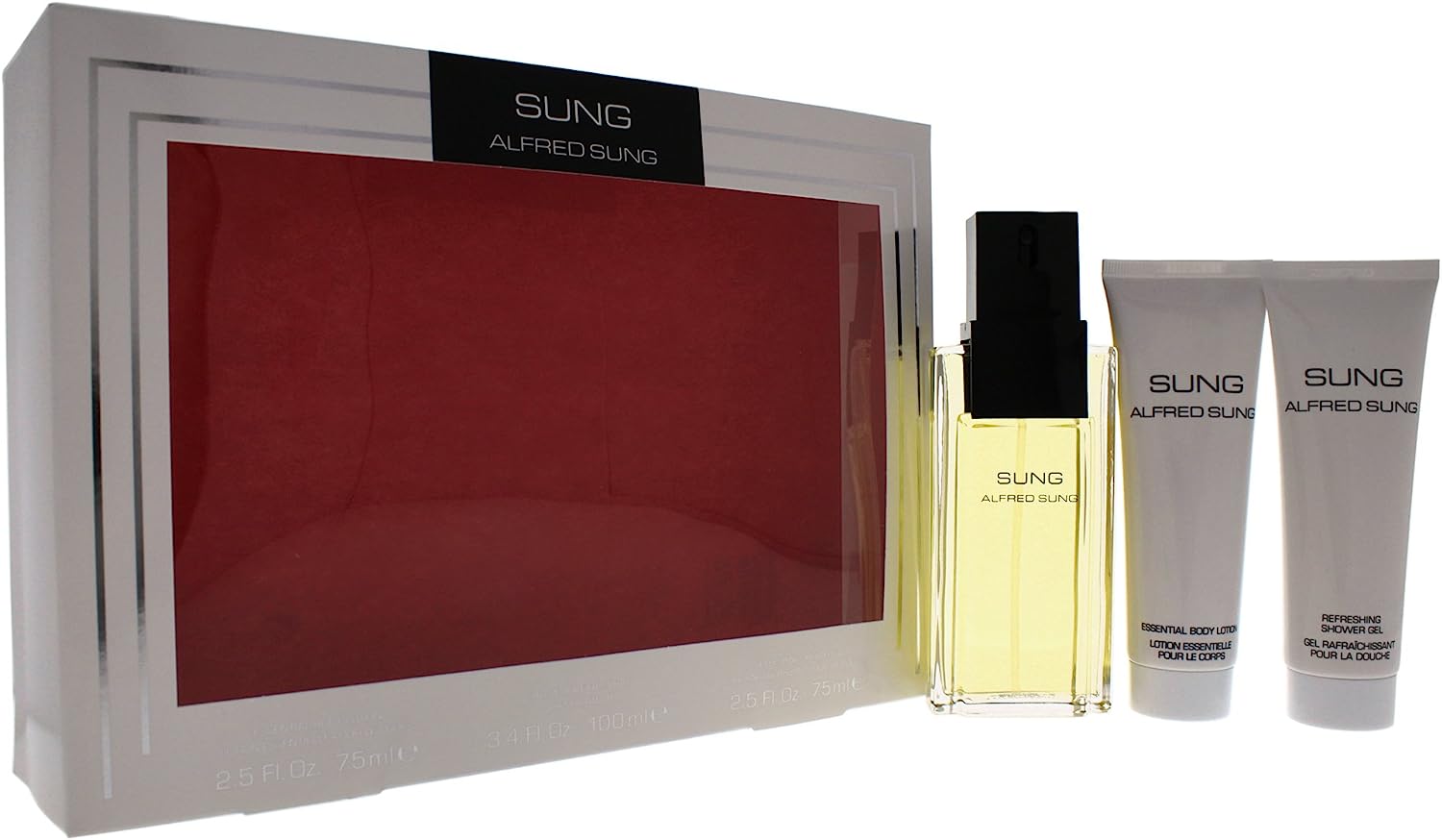 Alfred Sung Gift Set 3pc 100ml EDT Women