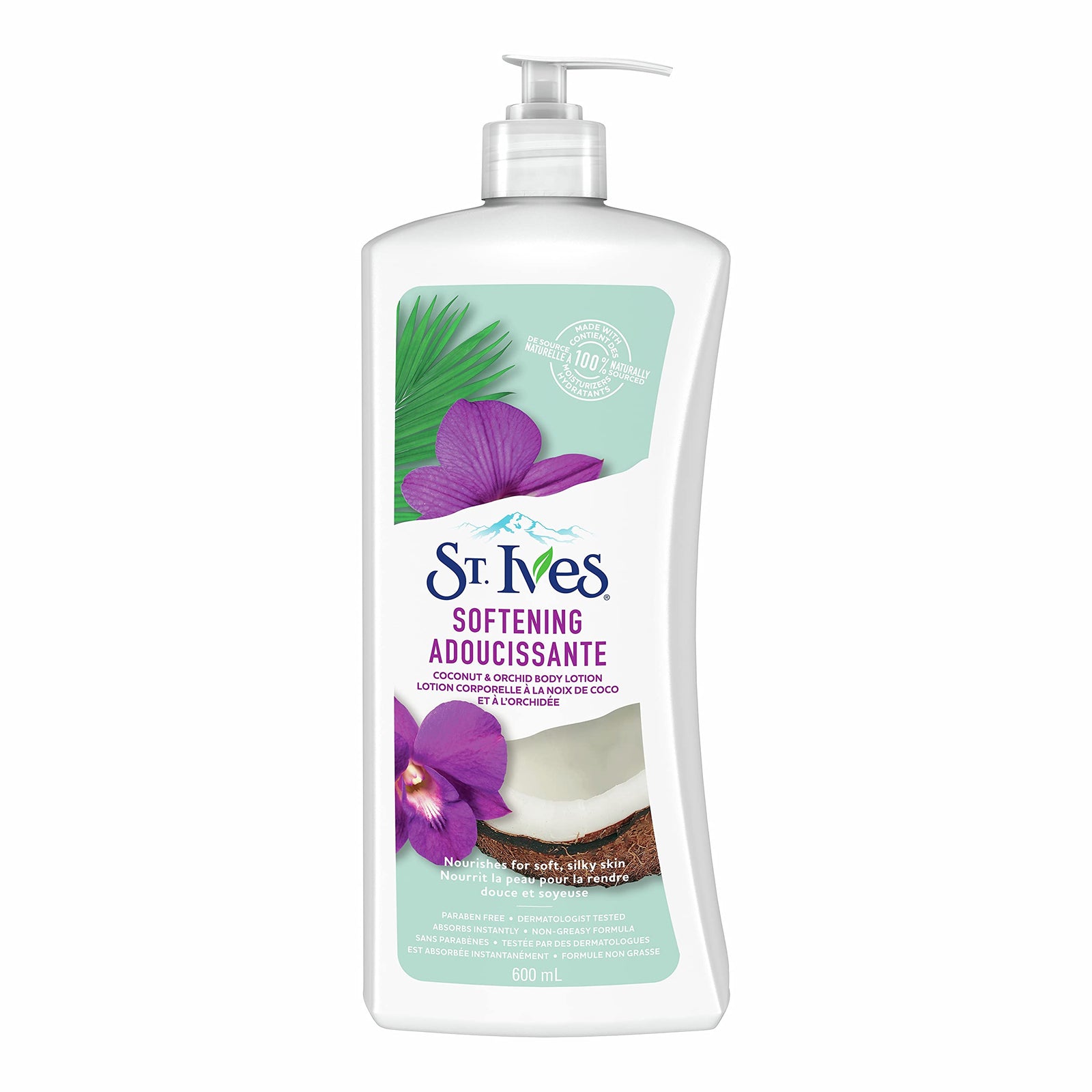 St. Ives Softening Coconut & Orchid Body Lotion 600ml