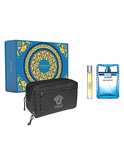 Versace Eau Fraiche 3pc Set 100ml EDT Men (w/ Bag)