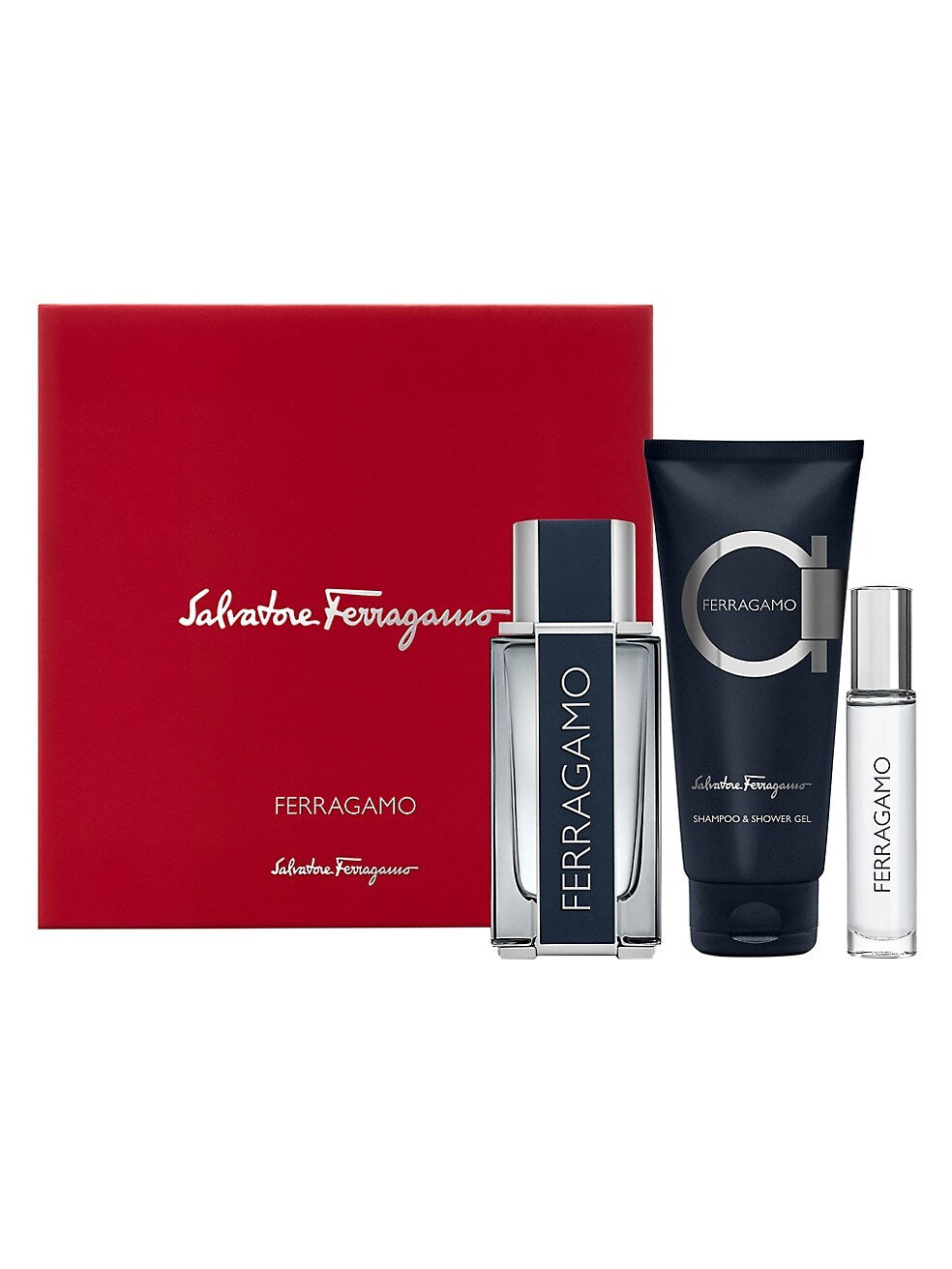 Salvatore Ferragamo 3pc Set 100ml EDT Men