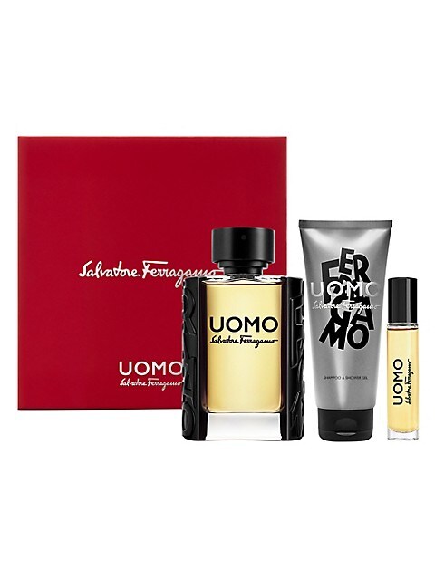 Salvatore Ferragamo Uomo 3pc Set 100ml EDT Men