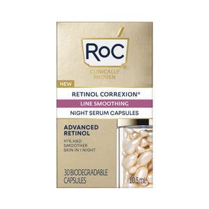 RoC Retinol Correxion Line Smoothing Night Serum 30 Capsules / 10.5ml