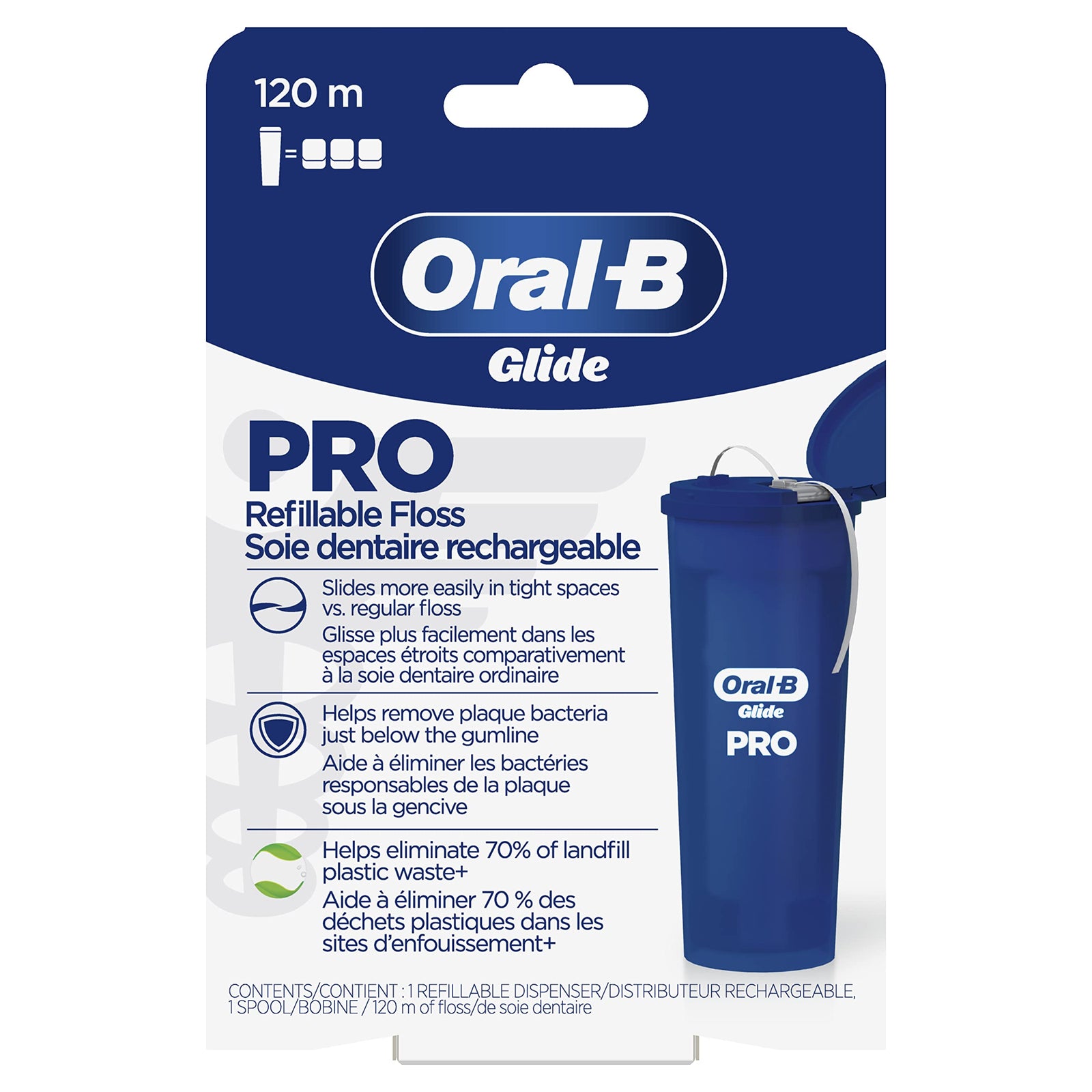 Oral-B Glide Pro Refillable Floss 120m