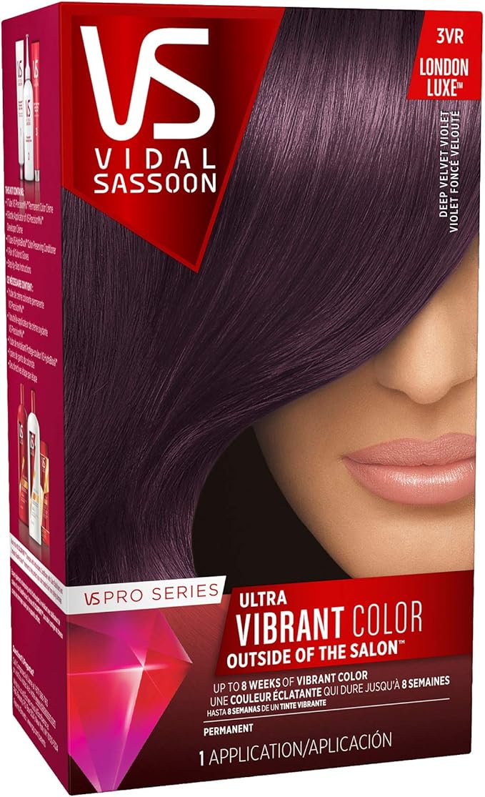 Vidal Sassoon Ultra Vibrant Color, 3VR Deep Velvet Violet