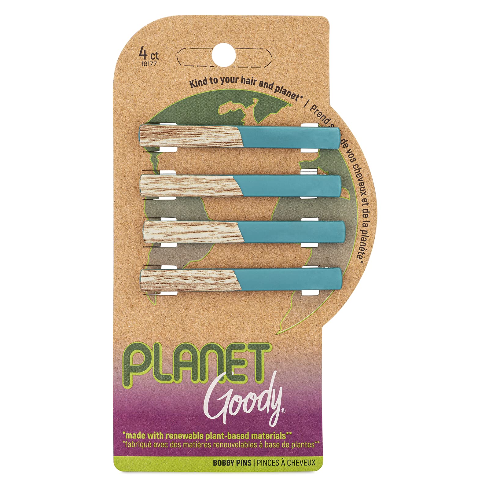 Planet Goody Bobby PIns 4ct- 18177