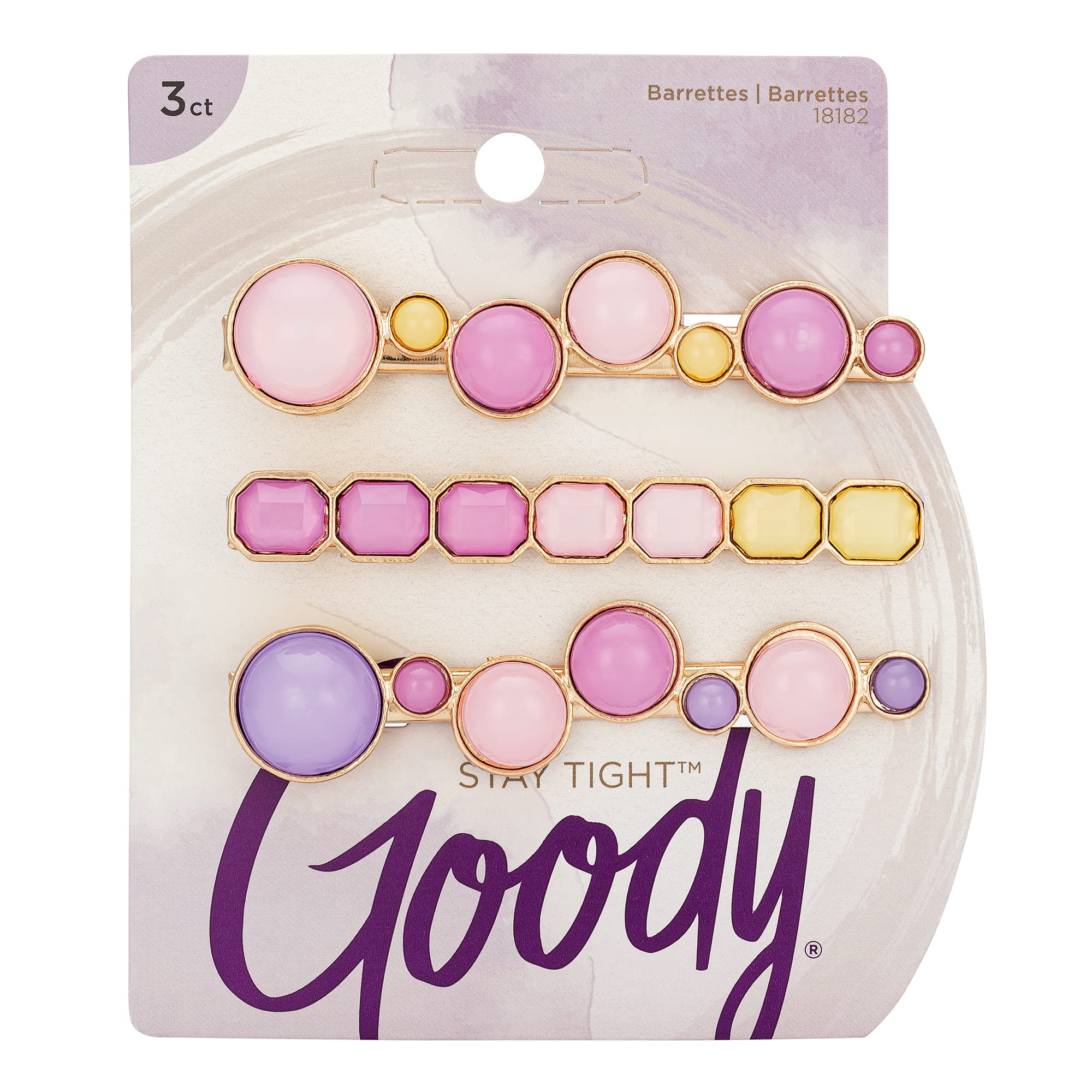 Goody Barrettes 3ct- 18182