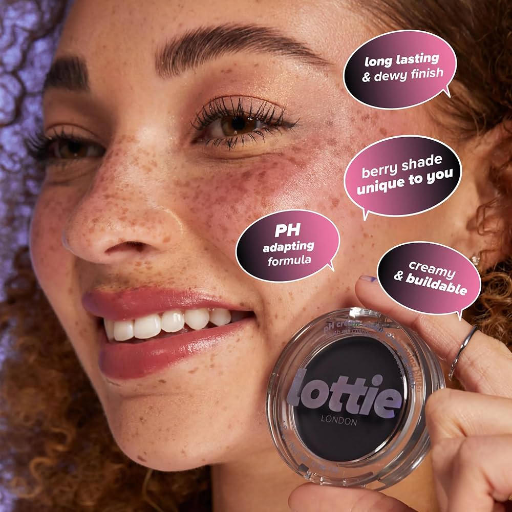 Lottie Color Changing Blush  ph Cream Blush 1.85g - Onyx