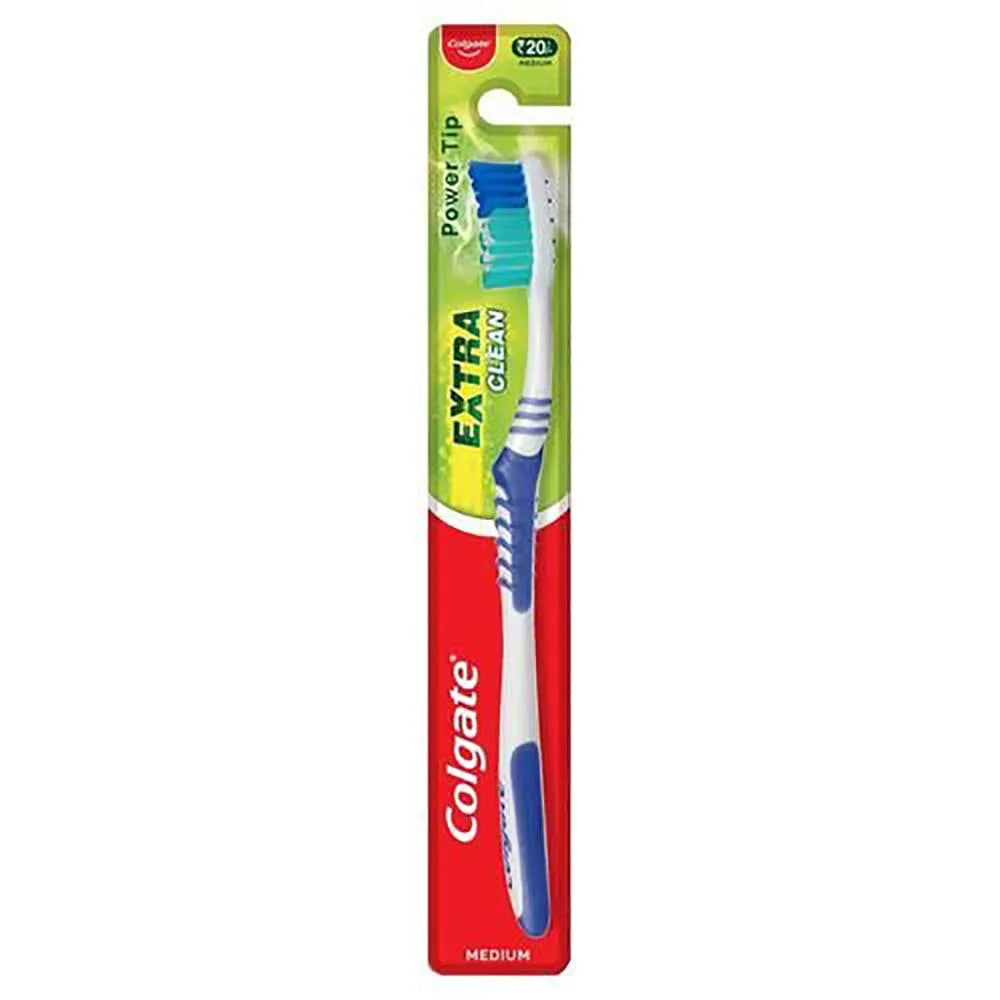 Colgate Extra Clean Power Tip Medium Toothbrush