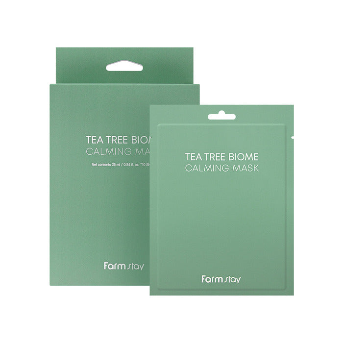Farmstay Tea Tree Biome Calming Mask (10 Sheets)