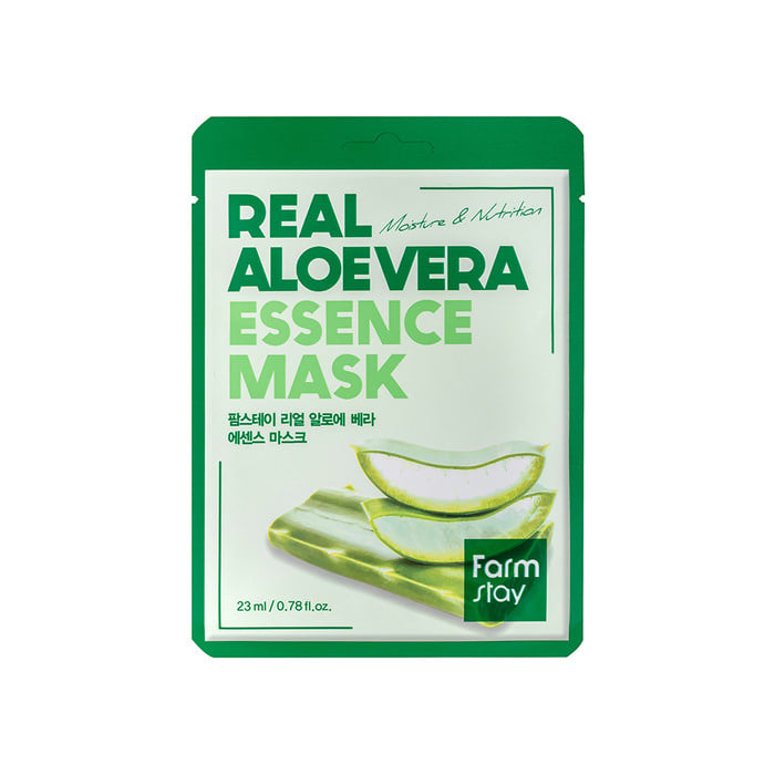 Farmstay Real Aloe Vera Essence Mask (1 pc)