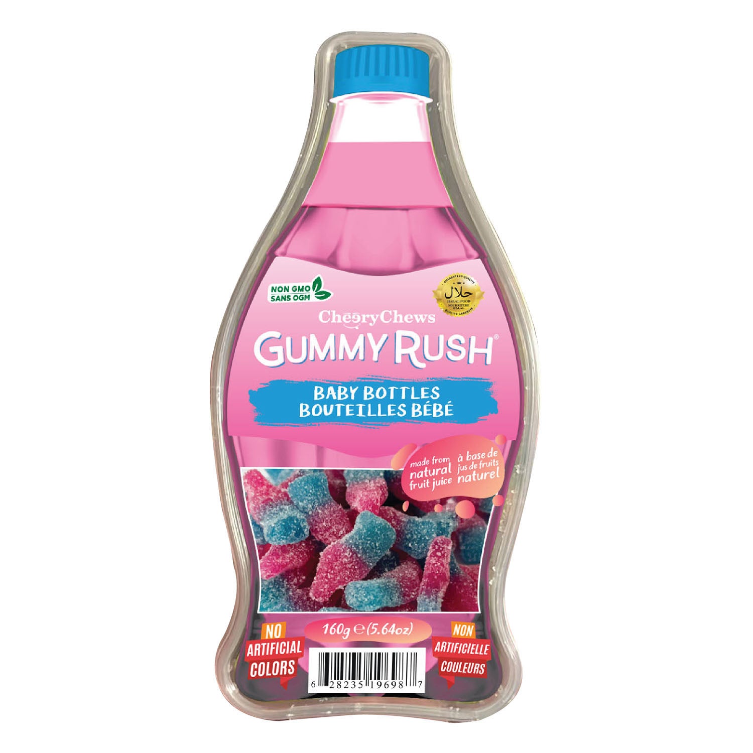 Gummy Rush 160g - Baby Bottles Reusable Tub