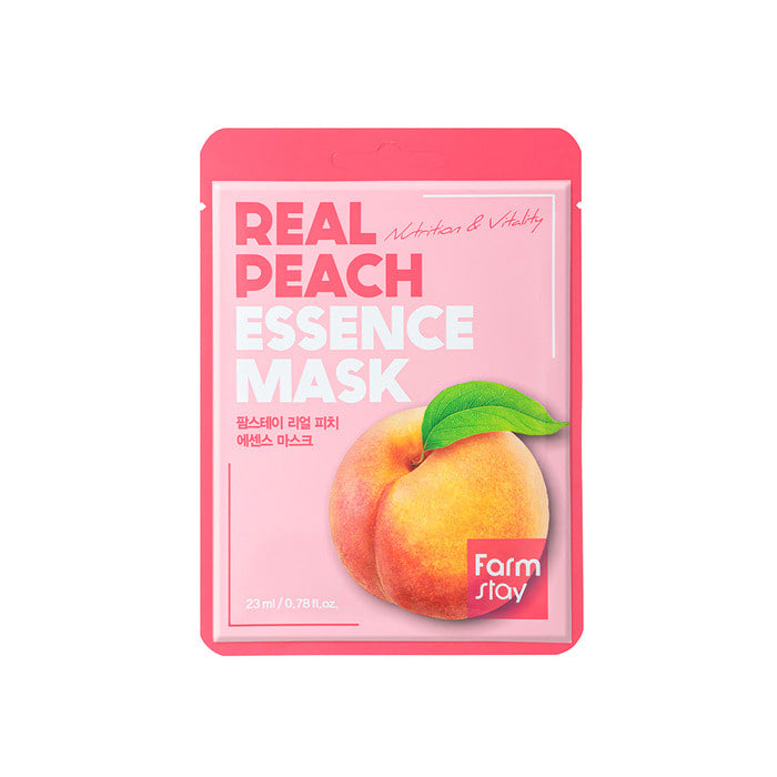 Farmstay Real Peach Essence Mask (1 pc)