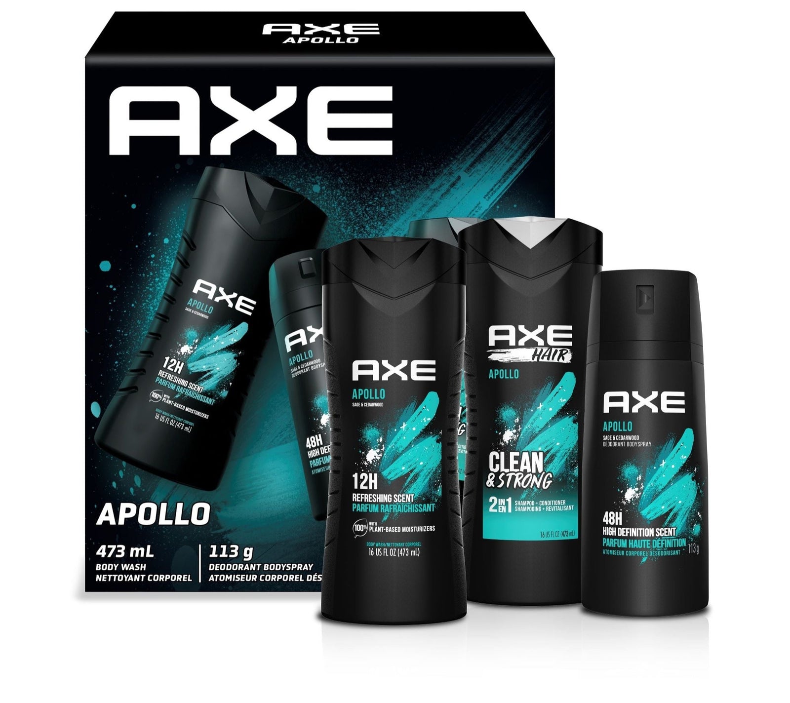 AXE Apollo 3pc Gift Set for Men