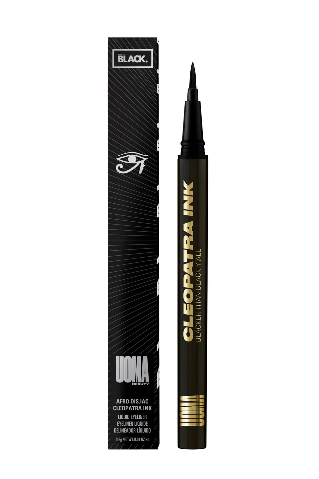 UOMA AFRO.Cleopatra Ink Liquid Eyeliner 0.9g