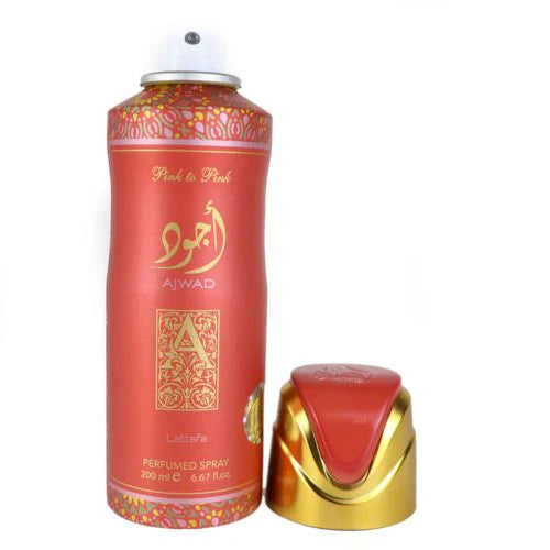 Lattafa Pink to Pink Ajwad 200ml Perfumed Body Spray Unisex